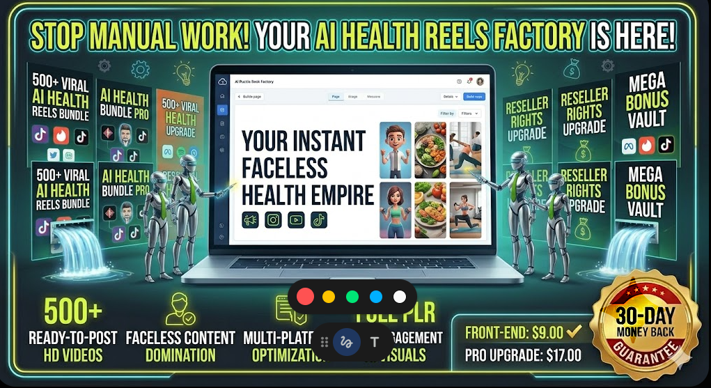 viral ai health reels