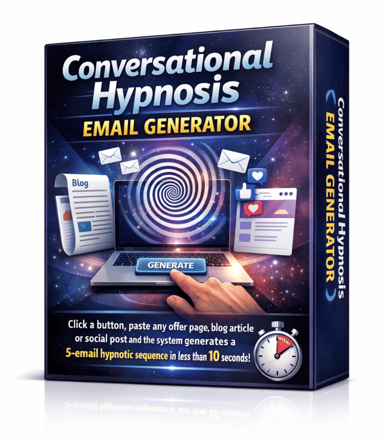 My Conversational Hypnosis Email Generator