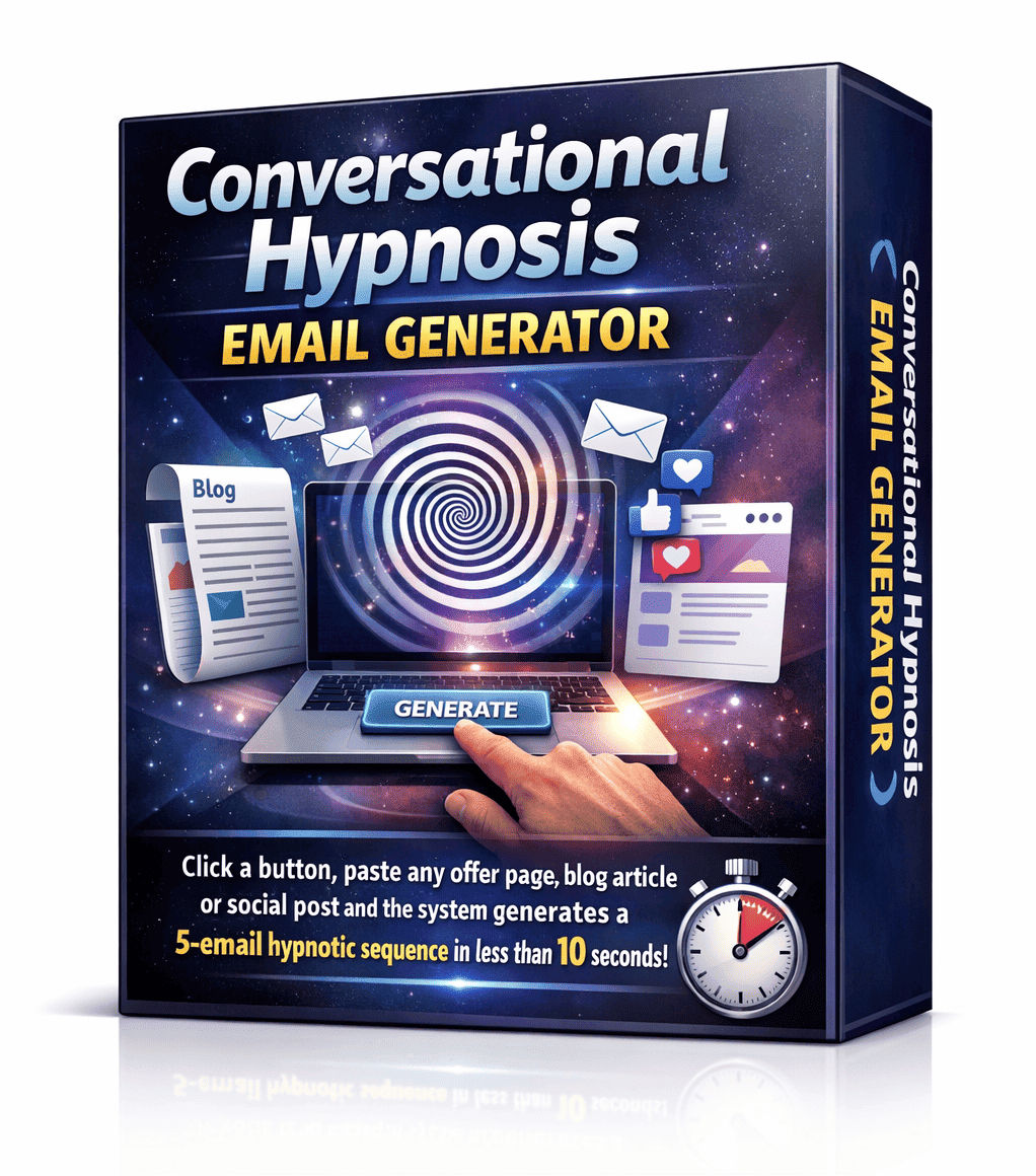 My Conversational Hypnosis Email Generator